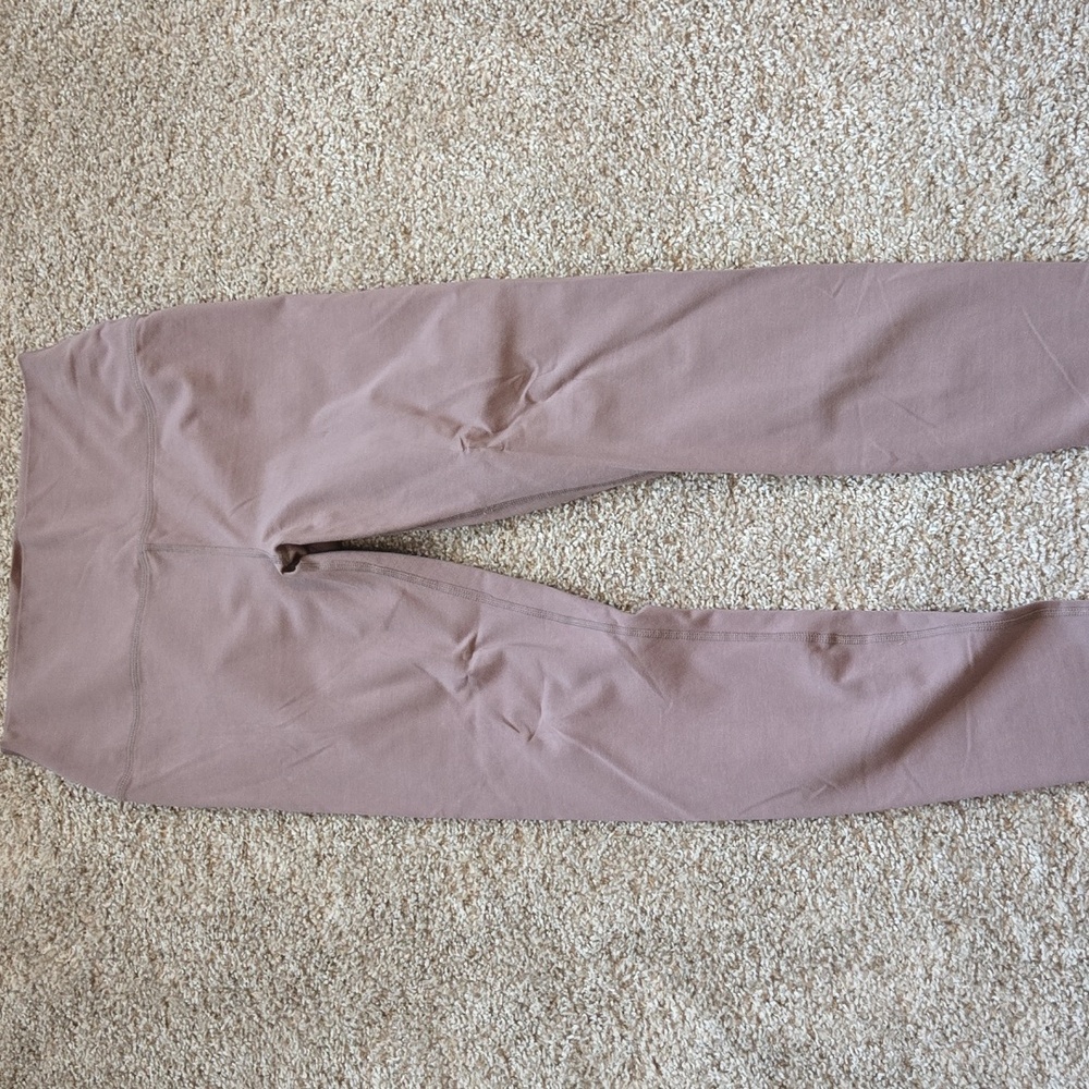90 degree by reflex leggings.  Size Large. Tan color